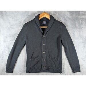 Abercrombie & Fitch Gray Cardigan Sweater